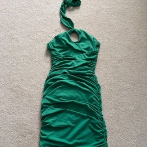 Princess Polly Green Mini Dress Size 2